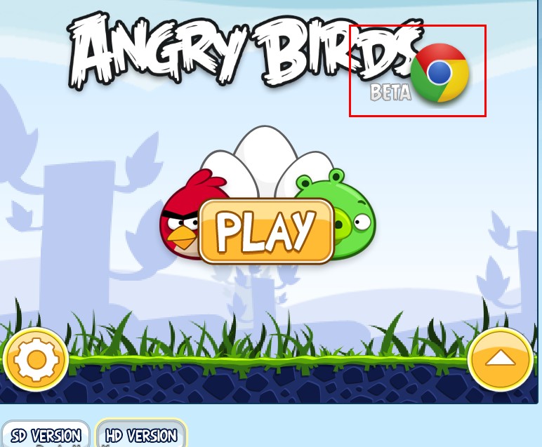 Chrome游戏：超级玛丽（Super Mario Bros. Crossover）、愤怒的小鸟（Angry Birds）