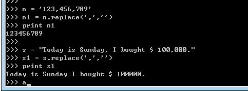 Python字符串中去除数字之间的逗号